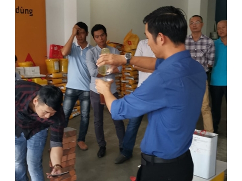 Thử nghiệm sản phẩm Sika